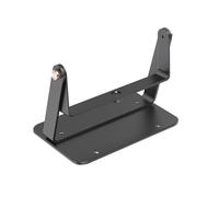 MARCBUSE Double Rod Projector Mount 360 Rotation Heavy Duty Metal Wall Ceiling Mount Adjustable Height Wide Compatibility Metal Projector Stand