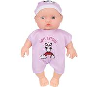 MARCBUSE Flexible Poseable Infant Doll Realistic Reborns Toy Early Learning Pretend Play Parenting Toy For Child Bath Interaction Reborns Doll For Toddler