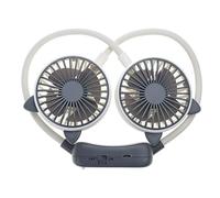 MARCBUSE Folding Fan Hands-Free Hanging Neck Fan Rechargeable Quiet Sports Fans For Home Outdoor Portable Fans 2 Speeds Wearable Neck Foldable Rechargeable For Women