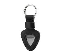 MARCBUSE Guitar Pick Container Guitar Accessory Tool Pocket with Keychain Pick Holder Pouches PU Texture Pu Leather Holder