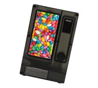 MARCBUSE Kids Sweet Vending Machine Pull-Handle Candy Dispenser Toy with Safe Storage Box for Home Decor Accessories Candy Dispenser