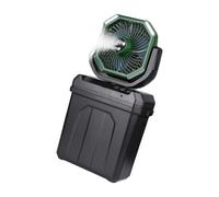 MARCBUSE Portable 30000mAh Misting Fan With LED Light & Timer Rechargeable Camping Cooler For Outdoor Tent 6L Bucket Design Portable Misting Fan