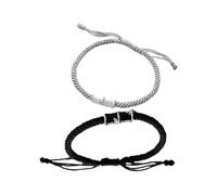 MARCBUSE Romance Bamboos Knot Woven Couple Bracelets Symbolizing Everlasting Love Ideal for Anniversaries and Birthdays Unique Design Jewelry