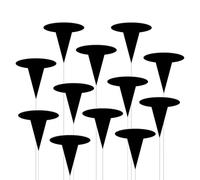 MARCBUSE Set Of 12 Scary Halloweens Hanging Decorations Premium Paper Craft For Home Office Pubs Holiday Parties Classical Black Halloweens Decors Set