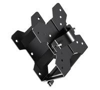 MARCBUSE Small PC Mount Bracket Adjustable Mounting Space Saving Computer Holder Desk Mount For Monitor Adapter Wall PC Stand