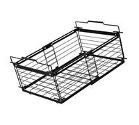 MARCBUSE Space Saving Adjustable Freezer Container Expandable Stackable Basket For Vertical Storage Fridge Organization Systems Fridge Organization