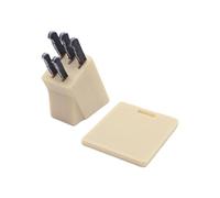 MARCBUSE Tinyature Tiny Cutting Tool Collection For 1:12 Scale Dolls House Child Safe Design Realistic Dollhouses Cooking Utensils