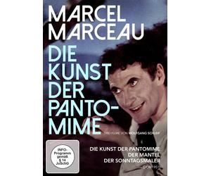 MARCEL MARCEAU-DIE KUNST DER PANTOMIME/MANTEL/SONNTAGSMALER - SCHLEIF DVD NEW
