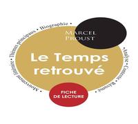 Marcel Proust Fiche de lecture Le Temps retrouvé (Étude intégrale) Paperback Book Marcel Proust Multicolor