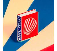 MARCEL PROUST PIN BADGE