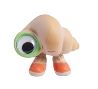 Marcel Shell With Shoes | Adorable Anime Character Figurines | Collectible Action Figure Statues | Fun Anime Toy For Display Desk, Bedside, Classroom, Or Car Dashboard
