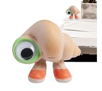 Marcel The Shells With Shoes Figure Statue,Collectible Marcels The Shell Merch Model,Collectabl Marcels The Shells Figure Statue,Animated Comedy Figurine Toy With Shoes Sculptur
