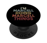 Marcell Name Marcell Personalized Name First Given PopSockets Adhesive PopGrip