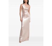 Marcella Liberty scoop-neck maxi dress - Neutrals M