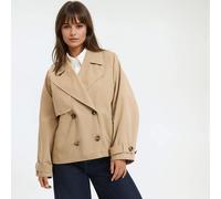 Marcellin Signature Oversized Trench Coat beige