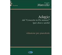 Marcello Adagio Dal Concerto In Do Minore Ob/Strs Piano Reduction Book