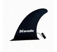 Marcello SUP Fins, Paddle Board Central and Side Fins, Black EVA Material (Big Fin)