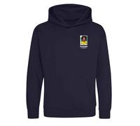 Marcelo World Cup Sticker Kids Hoodie - Navy / 7-8 years