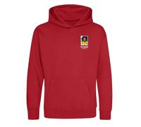 Marcelo World Cup Sticker Kids Hoodie - Red / 3-4 years