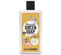 Marcel's Green Soap - 2in1 Shampoo Vanilla & Cherryblossom - With Aloë Vera and Natural Glycerine - 100% Eco friendly - 100% Vegan - 97% Biodegradable - 500 ML