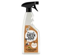 Marcel's Green Soap - All Purpose Cleaner Spray Sandalwood & Cardamom -Microplastic-free formula - Vegan - 100% recyled plastic bottle - Refillable - 500 ml