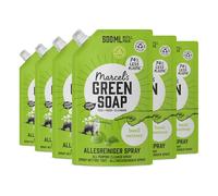 Marcel's Green Soap - All-Purpose Spray Refill Basil & Vetiver - Cleaning Spray - Saves 76% of plastic - Eco friendly - Vegan - 99% Biodegradable - 3000ML, 500 ML (Pack of 6)