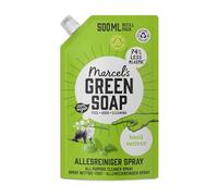 Marcel's Green Soap - All-Purpose Spray Refill Basil & Vetiver - Cleaning Spray - Saves 76% of plastic - Eco friendly - Vegan - 99% Biodegradable - 500 ML