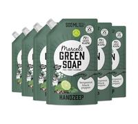 Marcel's Green Soap - Hand Soap Black Pepper & Bergamot Refill - Handwash Refill Pack - Vegan - 97% Biodegradable - 3000 ml, 500 ml (Pack of 6)