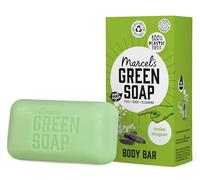 Marcel's Green Soap - Body Bar Tonka & Muguet - Saves 3 bottles of regular Shower Gel - 100% Eco friendly - 100% Vegan - 97% Biodegradable - 150 G