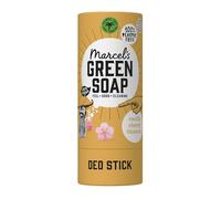 Marcel's Green Soap - Deodorant Stick Vanilla & Cherryblossom - Antitransparant without aluminum or alcohol - Eco friendly - Vegan - 97% Biodegradable - 40 G