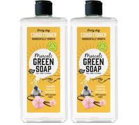 Marcel's Green Soap - Every Day Conditioner Vanilla & Cherry Blossom - Liquid Hair Conditioner - 100% Recycled plastic bottle and cap - 98% Natural ingredients - Vegan - 300 ml (Pack of 2)