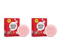 Marcel's Green Soap Hair Conditioner Bar Argan & Oudh - Eco-Friendly, Zero Plastic Packaging - Free from Palm Oil, Suitable for Vegans, Compact and Long-Lasting, 60 grams (Pack of 2)