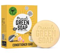 Marcel's Green Soap - Hair Conditioner Bar Vanilla & Cherry Blossom - Zero Plas