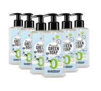 Marcel's Green Soap - Hand Soap 0% - Allergy-Certified - Handwash Dispenser - Vegan - 97% Biodegradable - 1500 ml, 250 ml (Pack of 6)