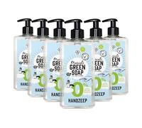 Marcel's Green Soap - Hand Soap 0% - Allergy-Certified - Handwash Dispenser - Vegan - 97% Biodegradable - 3000 ml, 500 ml (Pack of 6)