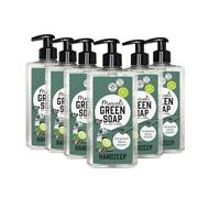 Marcel's Green Soap - Hand Soap Black Pepper & Bergamot - Liquid Handwash Dispenser - Eco-friendly - 100% Vegan - 97% Biodegradable - 500 ml (Pack of 6)