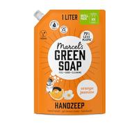Marcel's Green Soap - Hand Soap Refill 1L Orange & Jasmine - Refill Pack - Microplastic-free formule - Vegan - Recyclable packaging - 1L (1000ml)