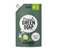 Marcel's Green Soap - Hand Soap Refill Black Pepper & Bergamot - Handwash Dispenser Refill - Vegan - 500 ml