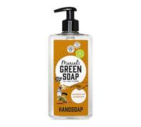 Marcel's Green Soap - Hand Soap Sandalwood & Cardamom - Handwash Dispenser - Microplastic-free formule - Vegan - 100% recycled plastic bottle - Refillable - 250 ml