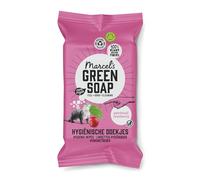 Marcel's Green Soap - Hygienic Cleaning Wipes Patchouli & Cranberry - Microplastic-free formula - Vegan - 60 wipes