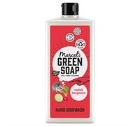 Marcel's Green Soap - Washing Up Liquid Radish & Bergamot - Dishwashing Liquid - Vegan - Recycled Plastic - 97% Biodegradable - 500 ML