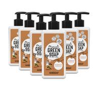 Marcel's Green Soap - Sandalwood & Cardamom Hand Soap - Liquid Soap Dispenser - 100% Environmentally Friendly - 100% Vegan - 97% Biodegradable -Pack of 6-250 ml