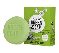 Marcel's Green Soap - Shampoo Bar Tonka & Muguet - Daily use, plastic and sulfate free - Saves 3 bottles of regular Shampoo - 100% Eco friendly - 100% Vegan - 97% Biodegradable - 90 G