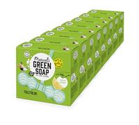 Marcel's Green Soap Toilet Block Ginger & Lemon - Fragrant Toilet Freshener - With probiotics against unpleasant odours - 95% biodegradable - Recycled plastic - Pack of 8