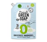 Marcel's Green Soap - Universal Washing Liquid Refill 0% - Allergy Certified - Sensitive skin - No perfume - Microplastic-free formula - Vegan - 23 washes - 1L