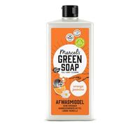 marcel's green soap - Hand Dishwash - Orange & Jasmine - 97% biodegradable - Natural ingredients - 500 ML, Transparent