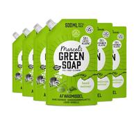 Marcel's Green Soap Washing-up Liquid Refill - Basil & Vetiver - Dishwashing Liquid - Saves 56% of plastic - Eco friendly - Vegan - 97% Biodegradable - 3000ML, 500 ML (Pack of 6)