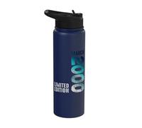 March 2000 Year 2000 Retro 2000 Vintage Limited Edition Stainless Steel Insulated Water Bottle