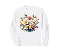 March Birth Month Flower Daffodil Bouquet Sweatshirt