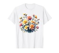 March Birth Month Flower Daffodil Bouquet T-Shirt